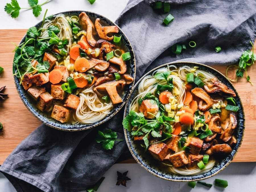 pasta integral con Vegetales para bajar de peso